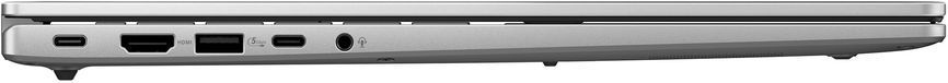 ASUS Ноутбук ASUS Vivobook S 16 M3607HA-RP012 16" WUXGA IPS, AMD R5-220, 16GB, F512GB, UMA, NoOS, Сріблястий 90NB16F2-M000L0 фото