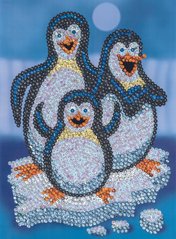 Набор для творчества Sequin Art RED Пингвины Пепина SA1503 фото