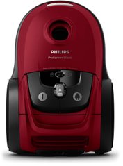 Пилосос Philips мішковий Performer Silent, 650Вт, 4л, мікрофільтр, червоний FC8781/09 фото