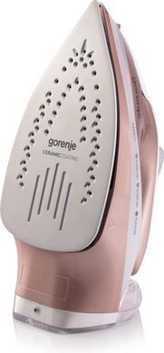 Gorenje Iron Gorenje, 3200W, 420ml, steam boost -250g, vert. Steaming, auto shutdown, ceramic soleplate, bronze-white SIH3200WR фото