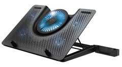 Підставка для ноутбука Trust GXT 1125 Quno (17.3") BLUE LED Black - купити в інтернет-магазині Coolbaba Toys