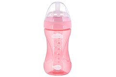 Детская бутылочка Nuvita 6032 Mimic Cool 250мл 3+ Антиколиковая розовая NV6032PINK фото
