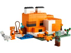 Конструктор LEGO Minecraft Лисья хижина 21178 фото