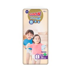 Трусики-підгузки GOO.N Premium Soft для дітей 12-17 кг (розмір 5(XL), унісекс, 36 шт) - купити в інтернет-магазині Coolbaba Toys
