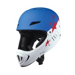 Защитный гоночный шлем MICRO - БЕЛО-ГОЛУБОЙ (48–53 cm, S) AC2132BX фото