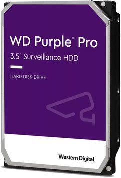 WD Жесткий диск 3.5" SATA 3.0 18TB 7200 512MB Purple Pro Surveillance WD181PURP фото