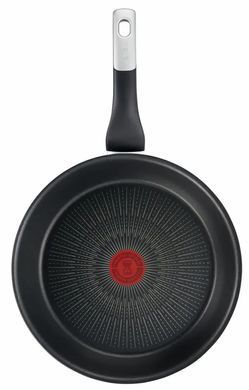 Сковорода Tefal Unlimited, 24см, покриття Titanium Extra, алюм., індукція, Thermo-Spot, чорний G2550472 фото