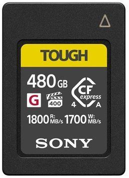 Sony Карта пам'яті Sony CFexpress Type A 480GB R1800/W1700 Tough CEAG480T.CE7 фото