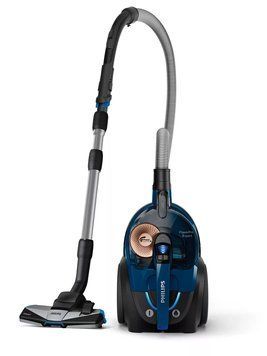Philips Пылесос контейнерный 7000 series, 900Вт, конт пыль -2л, НЕРА, турбощётка, синий FC9745/09 фото