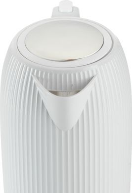 Gorenje Електрочайник 1.7л, Strix-контроль, білий матовий K17DPW фото