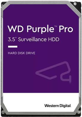 WD Жорсткий диск 3.5" SATA 3.0 18TB 7200 512MB Purple Pro Surveillance WD181PURP фото
