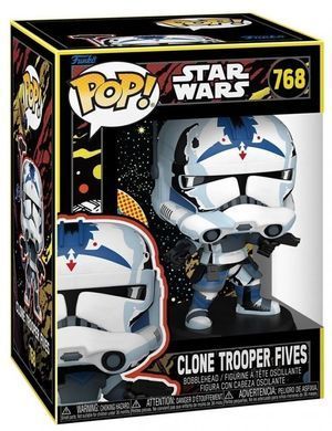 Funko Фігурка Funko POP Star Wars: Clone Wars - Fives (Retro) 889698838139 фото