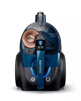 Philips Пылесос контейнерный 7000 series, 900Вт, конт пыль -2л, НЕРА, турбощётка, синий FC9745/09 фото