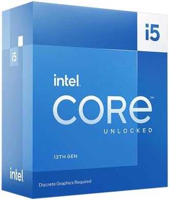 ЦПУ Intel Core i5-13600KF 14C/20T 3.5GHz 24Mb LGA1700 125W w/o graphics Box BX8071513600KF фото