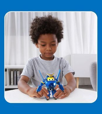 Super Wings Игровая фигурка-трансформер Transforming Джером (Jerome) EU770230 фото