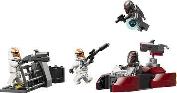 LEGO Конструктор LEGO Star Wars Бойовий комплект &laquo;Облога Мандалора&raquo; 75449 фото