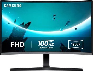 Samsung Монітор Samsung 27" S27D390 D-Sub, HDMI, VA, 100Hz, 4ms, CURVED LS27D390GAIXCI фото