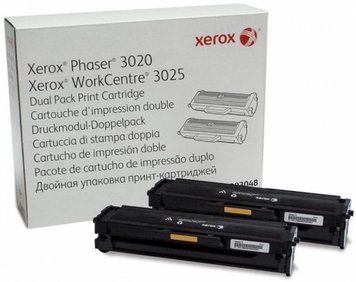Картридж Xerox Phaser 3020/WC3025 Dual Pack (3K) 106R03048 фото