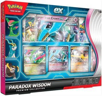 Pokemon TCG Коллекционная карточная игра Pokemon: Paradox Wisdom - Premium Collection 820650412073 фото