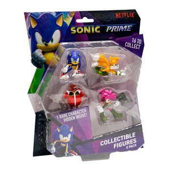 Набор игровых фигурок SONIC PRIME &ndash; ПРИКЛЮЧЕНИЯ ЭМИ (5 фигурок, 6,5 cm) SON2040C фото