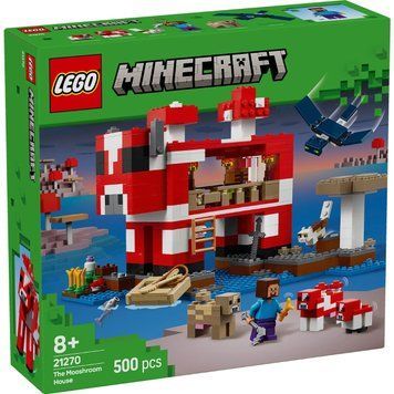 LEGO Конструктор Minecraft Грибний будинок 21270 фото
