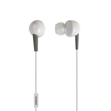 Koss Навушники In-Ear KEB6iW, 3.5 mini-jack, Mic, Білий 194796.101 фото