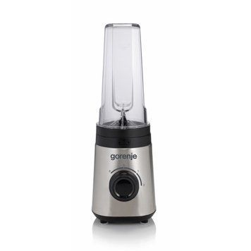 Gorenje Блендер для смузі 320Вт, чаша-600мл, нерж-чорний BSM600E фото