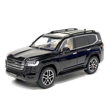 Автомодель - TOYOTA LAND CRUISER (черный, 1:24) KM08222 фото