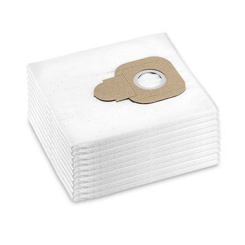 Karcher Filter bag fleece, 10 шт., T 10/1, T 10/1 Bp, T 15/1, T 15/1 Bp 2.885-908.0 фото