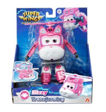 Super Wings Ігрова фігурка-трансформер Super Wings Transforming Діззі (Dizzy), 12.5см EU780240 фото