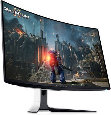 Dell Монитор 31.6" AW3225QF 2xHDMI, DP, USB, QD-OLED, 3840x2160, 240Hz, 0.03ms, DCI-P3 99%, CURVED, G-SYNC, FreeSync, Pivot, HDR TrueBlack 400 210-BLLV фото