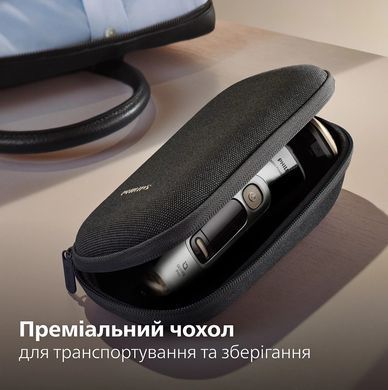 Philips Бритва електр. Series i9000 Prestige Ultra роторная, бритв.головок-3, Li-Ion, сух.+влажн., индикат. заряда, тверд. чехол, хром XP9404/46 фото