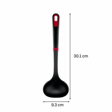Tefal Tefal Ladle, Ingenio+, plastic, nylon, black-red