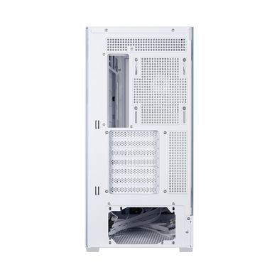 Zalman Корпус P40 DS без БЖ, 2xUSB3.0, 1x Type C, 3x120мм ARGB Reverse, 1x120мм ARGB, VGA 420мм, LCS ready, TG Side/Front Panel, Display, ATX, білий P40DSWHITE фото