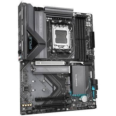 Gigabyte Материнська плата X870 EAGLE WIFI7 sAM5 X870 4xDDR5 M.2 HDMI DP Wi-Fi BT ATX X870_EAGLE_WIFI7 фото