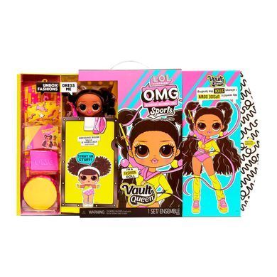 Игровой набор с куклой L.O.L. SURPRISE! серии "O.M.G. Sports Doll" &ndash; ГИМНАСТКА (с аксессуарами) 577515 фото