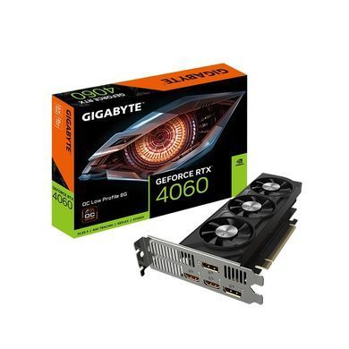 Gigabyte Видеокарта GeForce RTX 4060 8GB GDDR6 LP GV-N4060OC-8GL фото