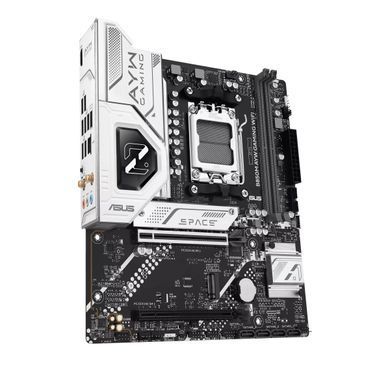 ASUS Материнcкая плата B850M AYW GAMING WIFI sAM5 B850 2xDDR5 M.2 HDMI Wi-Fi BT mATX 90MB1LW0-M0EAY0 фото