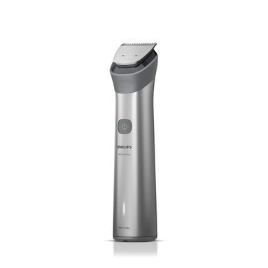 Philips Тример Series 5000, для обличчя, голови, тіла, акум., насадок-9, сталь, сірий MG5931/15 фото