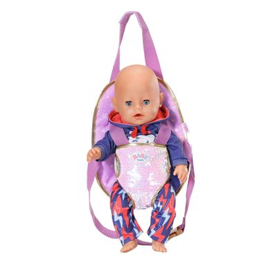Рюкзак-кенгуру для куклы BABY BORN серии "День Рождения" - ПРОГУЛКА 831113 фото