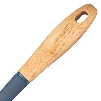 ARDESTO Лопатка с прорезями Midori, 34.5см, нейлон, дерево, синий