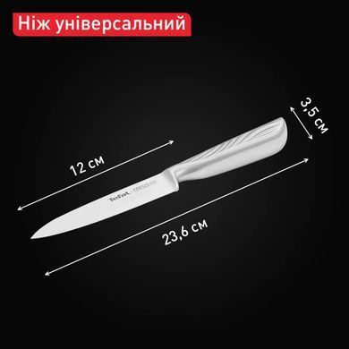 Tefal Кухонний ніж універсальний Precision, 12см, нержавіюча сталь K2890524 фото