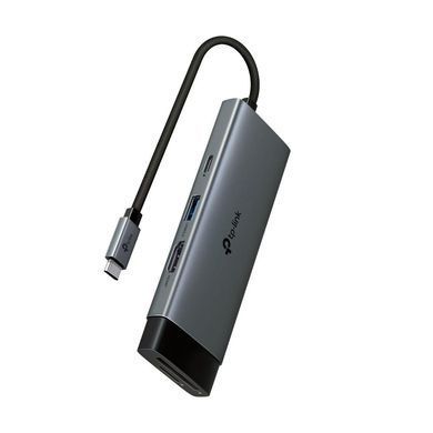 TP-Link Хаб USB UH7021C USB-C > 3xUSB3.0/1xHDMI/1xSD/1xmicroSD/1xPD 100Wh UH7021C фото