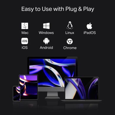 TP-Link Хаб USB UH7021C USB-C > 3xUSB3.0/1xHDMI/1xSD/1xmicroSD/1xPD 100Wh UH7021C фото