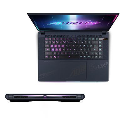 Gigabyte Ноутбук AORUS MASTER 16 BZH 16" 240Hz QHD OLED, INTEL ARL HX Ultra9, 32GB, F2TB, NVD5090-24, W11P, чорний AORUS_16BZHC6UAE65SP фото