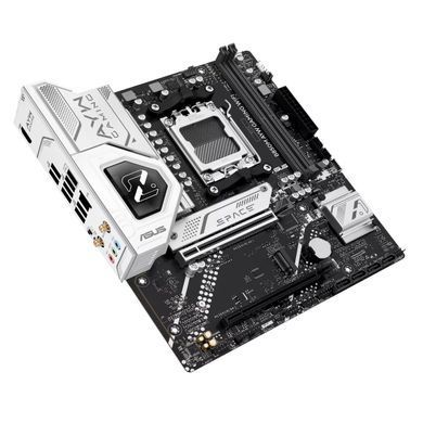 ASUS Материнcкая плата B850M AYW GAMING WIFI sAM5 B850 2xDDR5 M.2 HDMI Wi-Fi BT mATX 90MB1LW0-M0EAY0 фото