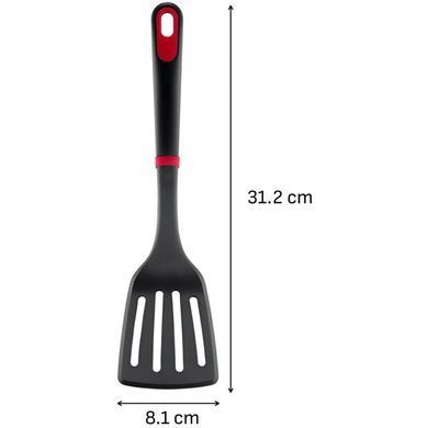 Tefal Лопатка INGENIO+, пластик, нейлон, чорний-червоний