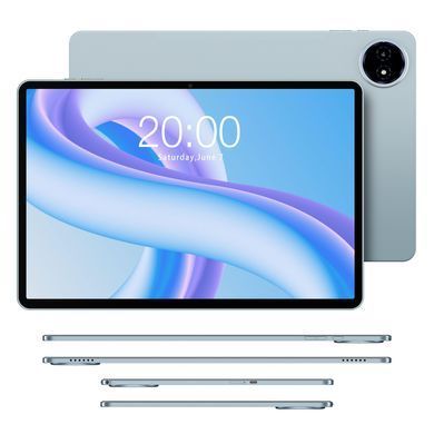 TECLAST Планшет M50 Plus 10.1" 6ГБ, 128ГБ, LTE, 7000мА&bull;год, Android, блакитний 6940709686942 фото