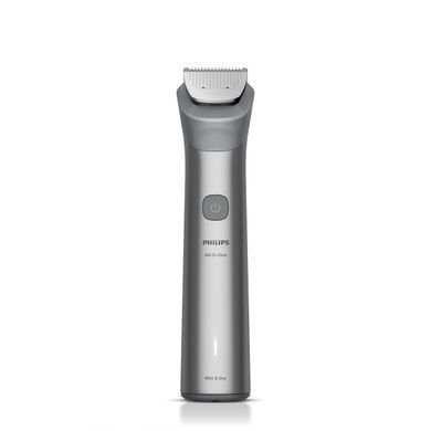 Philips Тример Series 5000, для обличчя, голови, тіла, акум., насадок-9, сталь, сірий MG5931/15 фото