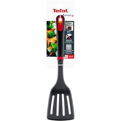 Tefal Лопатка INGENIO+, пластик, нейлон, чорний-червоний